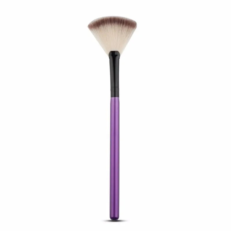 Highlighter brush makeup accessories Cosmetics Fan Shape Makeup Brush highlighter makeup brush Powder Brush