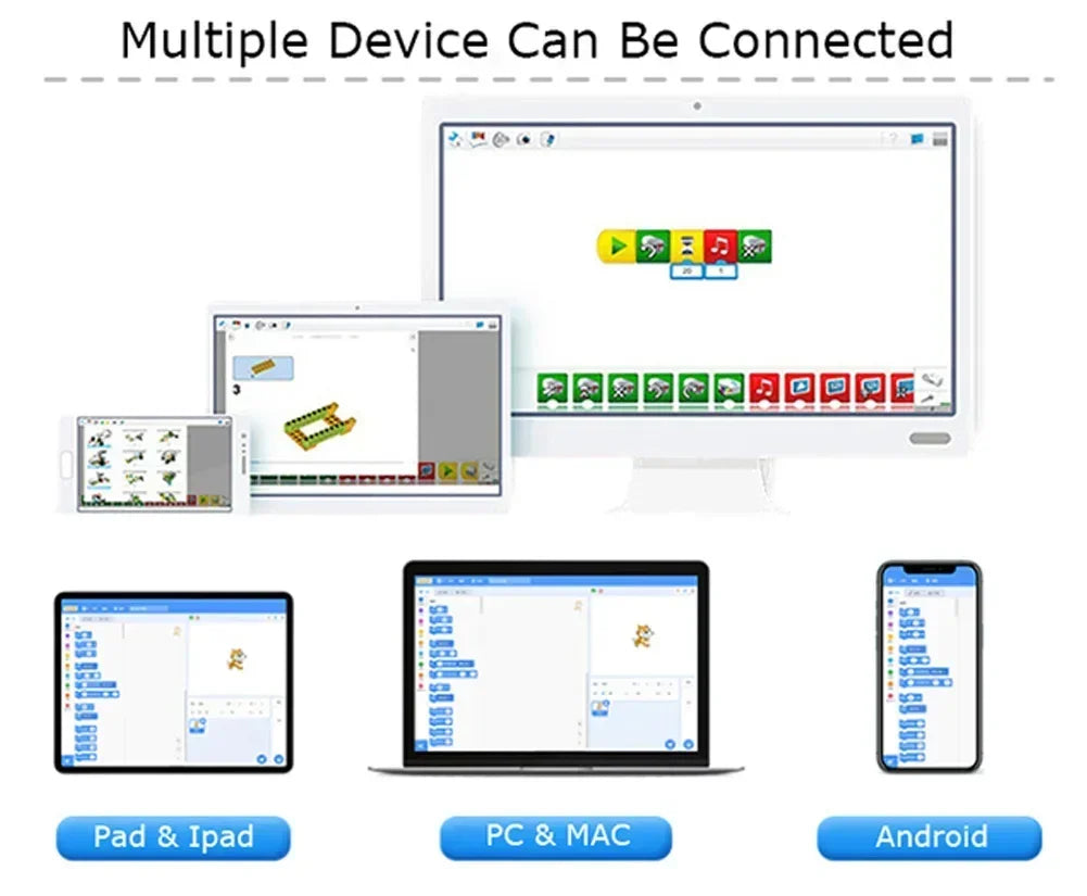 We-do2.0 Compatible legoed Education Building Blocks Kit with 280pcs & Sensors