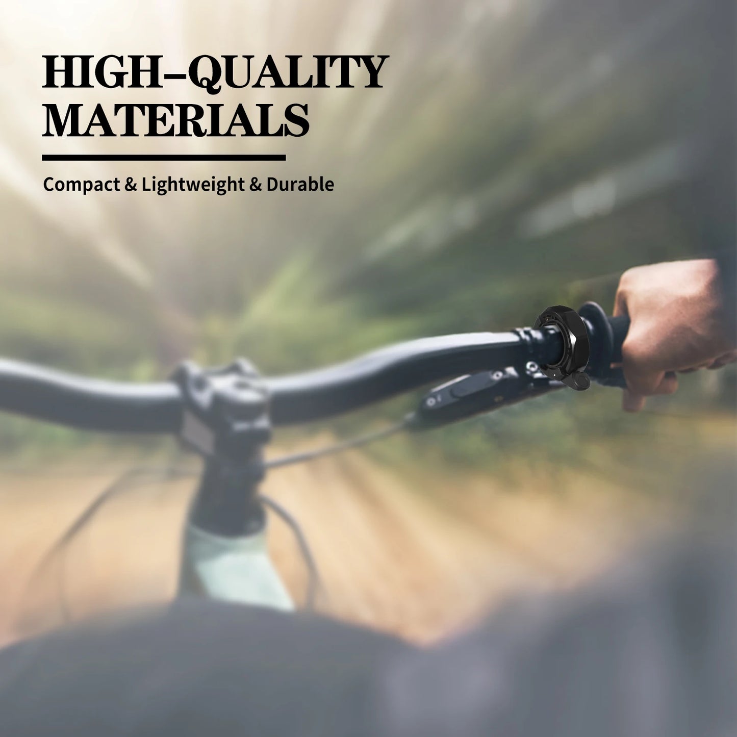 Bike Bell Bicycle Ring Bell with Loud Crisp Clear Sound for Mountain Bike Road Bike Electric Bike