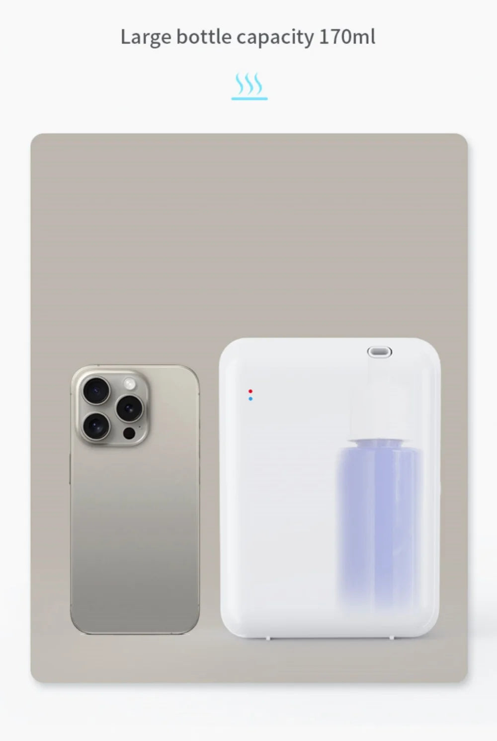 Fragrance Diffuser Electric Smell For Home Room Fragrance Waterless Diffuser Bluetooth Control Coverage 300m³ Air Freshener