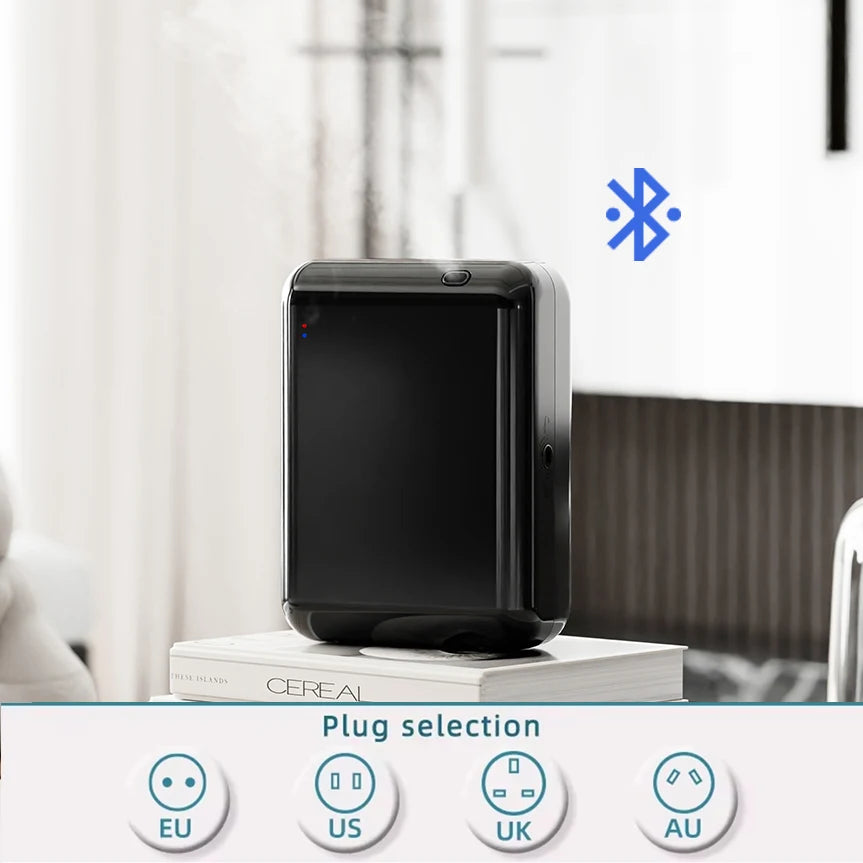 Fragrance Diffuser Electric Smell For Home Room Fragrance Waterless Diffuser Bluetooth Control Coverage 300m³ Air Freshener