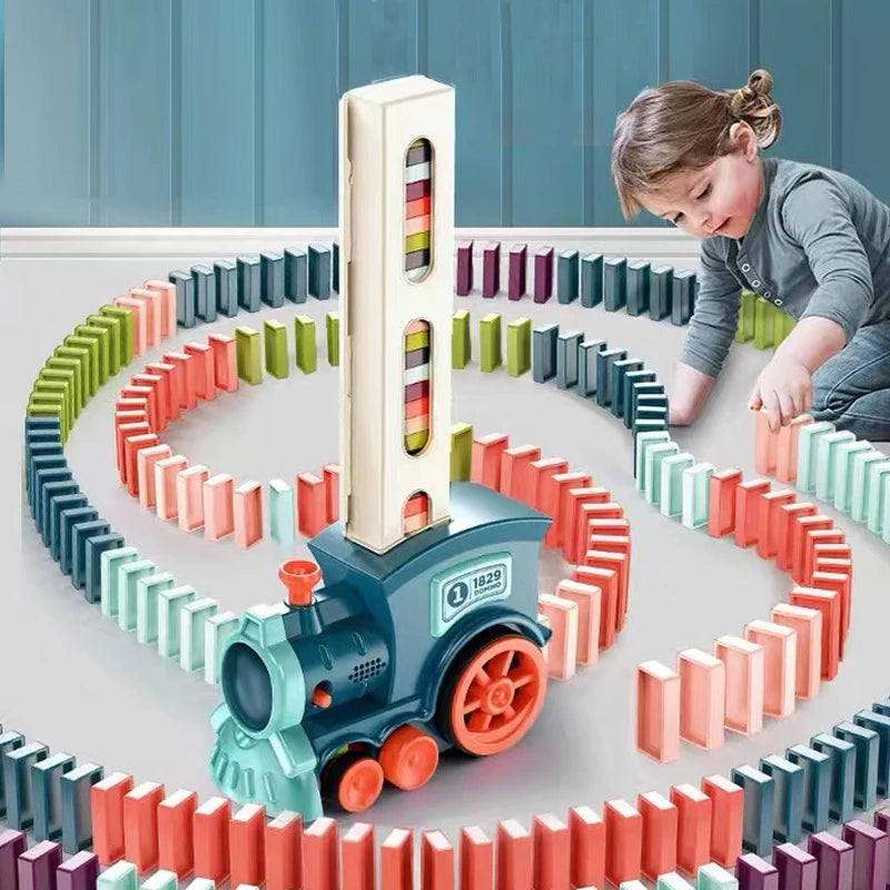 Domino Train Toy Set – Creative Fun for All Ages