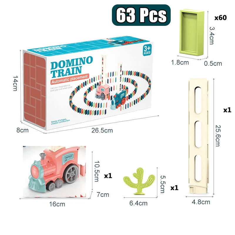 Domino Train Toy Set – Creative Fun for All Ages