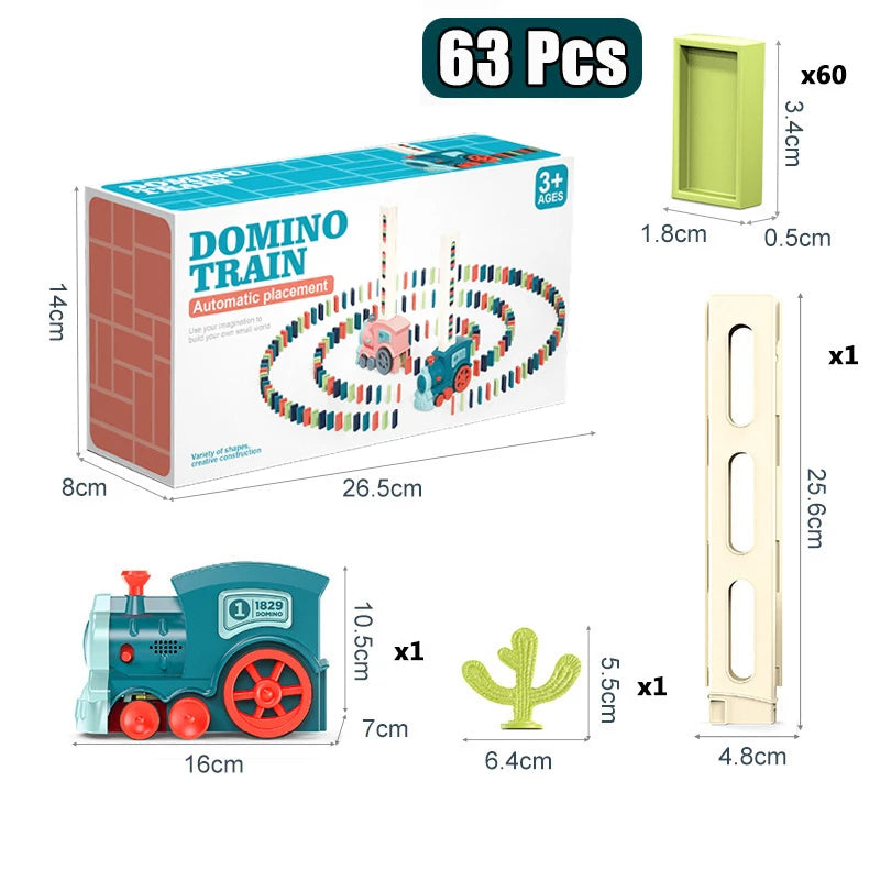 Domino Train Toy Set – Creative Fun for All Ages