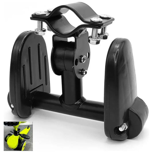 Toddler Balance Bike Footrest with Folding Foot Pegs Universal for Kick Scooters with Seat Push No Pedal Balance Bicycle