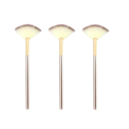 Highlighter brush makeup accessories Cosmetics Fan Shape Makeup Brush highlighter makeup brush  Powder Brush