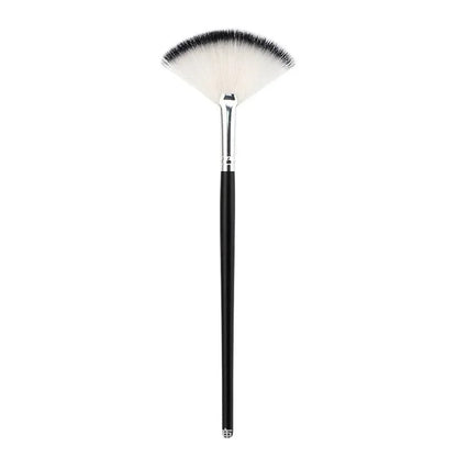Highlighter brush makeup accessories Cosmetics Fan Shape Makeup Brush highlighter makeup brush  Powder Brush