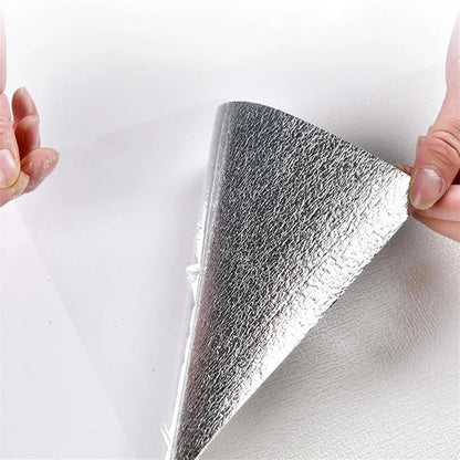 50cmx5m Linen Wallpaper Self-adhesive Waterproof Removable Wallpaper for Bedroom Livingroom Wall Decor