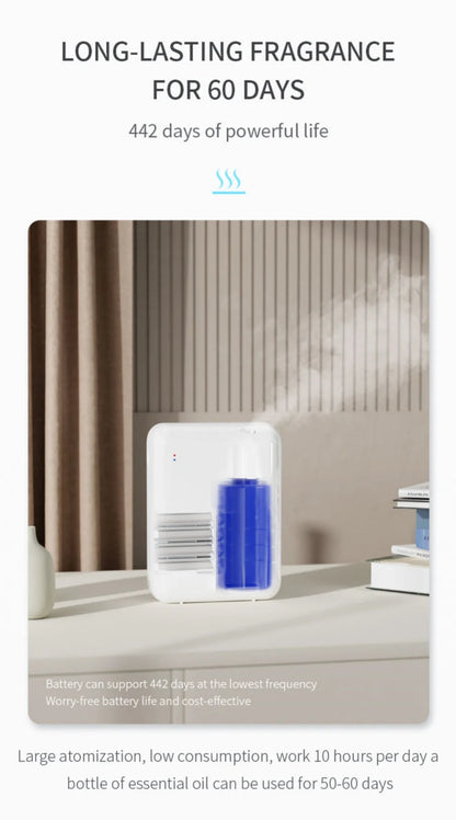 Fragrance Diffuser Electric Smell For Home Room Fragrance Waterless Diffuser Bluetooth Control Coverage 300m³ Air Freshener