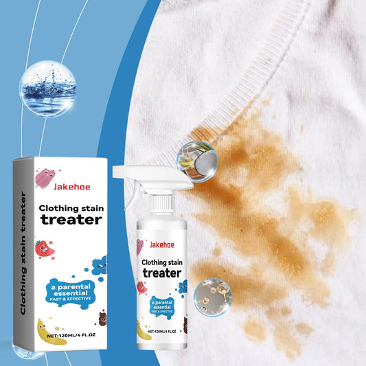 120ml Stain Remover Spray Effectively Clean Stubborn Stains Eliminate Odor Remove Yellowing & Whitening No Irritation No Residue