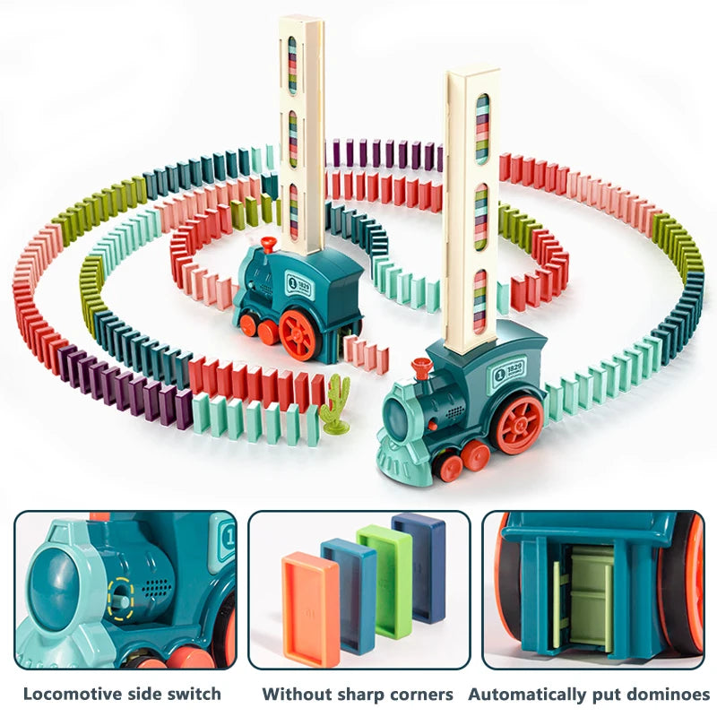 Domino Train Toy Set – Creative Fun for All Ages
