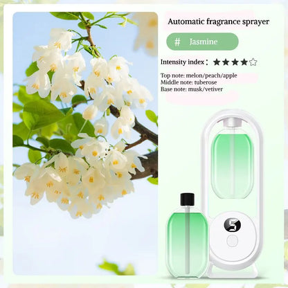 Digital Aromatherapy Diffuser with Mood Light 1000mAh Auto Spray 5 Modes Timer Humidifier for Sleep Essential Oil Diffuser 50ml