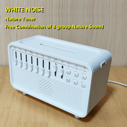 SleepMist Humidifier -Bluetooth White Noise Machine with Aroma Diffuser