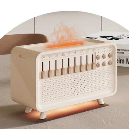 SleepMist Humidifier -Bluetooth White Noise Machine with Aroma Diffuser