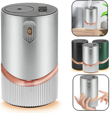 Flavoring Diffuser Car Air Fresheners HD Digital Display Portable Waterless Room Fragrance Diffuser For Home Office Bedroom